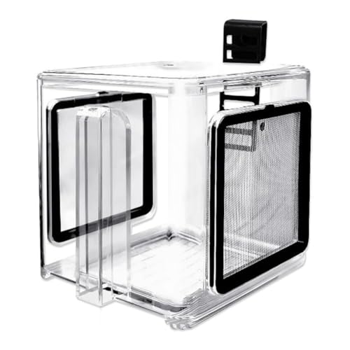 Slicooken Acrylfisch -Isolationsbox Fisch Brutbox Hanging Aquarium Hatchery Tank f¡§1r S¡§1?Wasser -Meerwasseraquarien von Slicooken