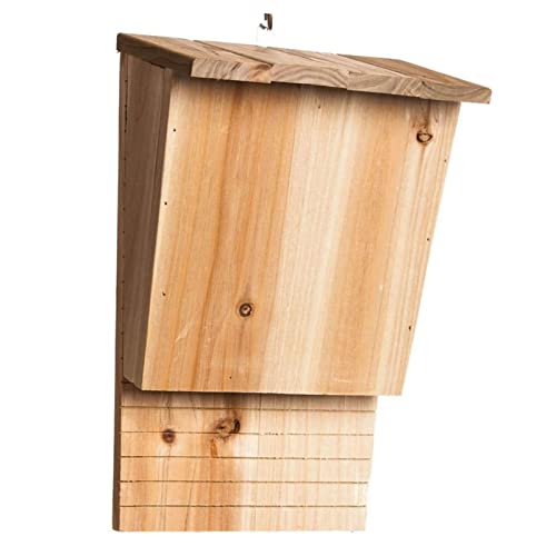 Fledermaushaus aus Holz - Fledermaus-Unterschlupf, große Fledermausbox, Großer Nistkasten für Fledermäuse im Freien, Holzdekoration für den Garten, draußen, Garten von Sloane