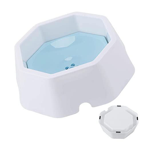 Schwimmender Wassernapf für Haustiere | Auslaufsicherer Wassernapf für Katzen - Katzen-Wassernapf mit großem Fassungsvermögen, auslaufsicherer Hundenapf mit umweltfreundlichem Material für Sloane von Sloane