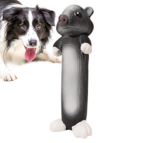 Sloane Latex-Hundespielzeug, Grunzendes Hundespielzeug Gummiotter, Self Play Dog Squeeze ToyGrunting Dog Toy für Hundebeißen Jagen für langweilige Zeit von Sloane