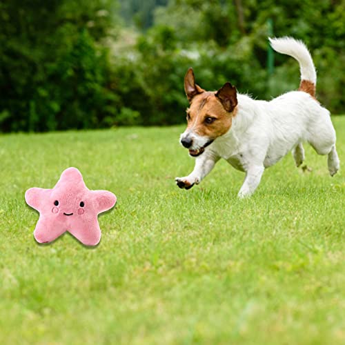 Plüsch-Hundespielzeug,Fünfzackiger Stern, der Katzenspielzeug füllt | Interaktives Spielzeug für Haustiere zum Kauen und Zahnen, für kleine und mittelgroße Hunde von Sloane
