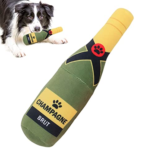 Sloane Plüschtiere für Haustiere - Hund Plüsch Rotwein Hund quietschendes Spielzeug - Halloween-Hundespielzeug, lustiger Rotwein, quietschendes Hundespielzeug, Kauspielzeug für mittelgroße Rassen Sloane Plüschtiere für Haustiere - Hund Plüsch Rotwein Hund quietschendes Spielzeug - Halloween-Hundespielzeug, lustiger Rotwein, quietschendes Hundespielzeug, Kauspielzeug für mittelgroße Rassen von Sloane