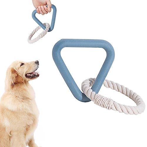Sloane Tauziehen Hundespielzeug | Ziehspielzeug für Hunde,Unzerstörbares Haustier-Seilspielzeug zu Kauen, Vorteilhaft für die Zahnreinigung des Hundes,für Kleine/Mittlere Hunde von Sloane