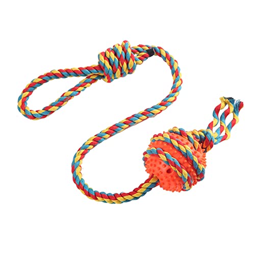 Sloane Welpen-Zahnkauen,Spielzeug für kleine Hunde - Welpenspielzeug Seil- und Balldesign, befriedigend zu nagen, das Kauen anzuregen, leicht zu reinigen für Hund, Wolfshund, kleinen Welpen Sloane Welpen-Zahnkauen,Spielzeug für kleine Hunde - Welpenspielzeug Seil- und Balldesign, befriedigend zu nagen, das Kauen anzuregen, leicht zu reinigen für Hund, Wolfshund, kleinen Welpen von Sloane