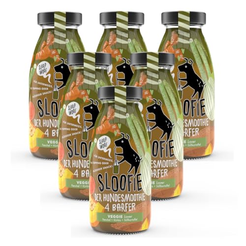 Sloofie der Hundesmoothie, 6er Veggie Love, der natürliche Hundesnack aus besten Zutaten, Made in Germany, Sloofie der Hundesmoothie, 6er Veggie Love, der natürliche Hundesnack aus besten Zutaten, Made in Germany, von Sloofie - der Hundesmoothie
