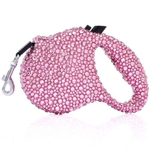 Bling Hundeleine, Rosa Bling Hundeleine, Rosa von SlowVibes