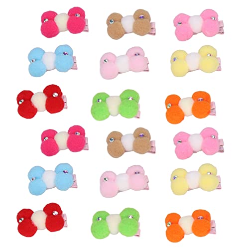 Sluffs 18 Pcs Dog Hair Bows Cute Stylish Attractive Compact Pet Hairpin for Pets Cats Dogs Pet Hair Accessories Sluffs 18 Pcs Dog Hair Bows Cute Stylish Attractive Compact Pet Hairpin for Pets Cats Dogs Pet Hair Accessories von Sluffs