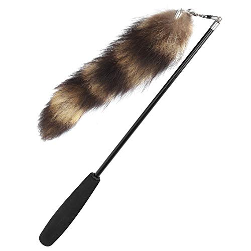 Sluffs Cat Artificial Tail Playing Sticks Toy Pet Retractable Wand Funny Rod Interactive Toy for Teaser Play and Chase Exercise with Kitten Sluffs Cat Artificial Tail Playing Sticks Toy Pet Retractable Wand Funny Rod Interactive Toy for Teaser Play and Chase Exercise with Kitten von Sluffs