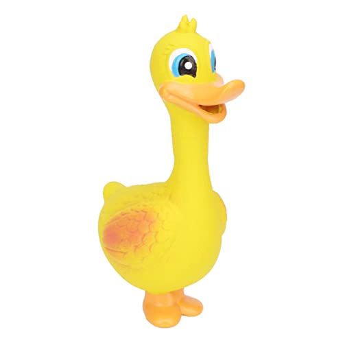 Sluffs Latex-Hühnchen-Hundespielzeug, Cartoon-Enten-Hundespielzeug, interaktiv, lustig, lindert Langeweile, Latex-Hühnchen, Quetschgeräusch, Hunde-Kauspielzeug für kleine und mittelgroße Sluffs Latex-Hühnchen-Hundespielzeug, Cartoon-Enten-Hundespielzeug, interaktiv, lustig, lindert Langeweile, Latex-Hühnchen, Quetschgeräusch, Hunde-Kauspielzeug für kleine und mittelgroße von Sluffs