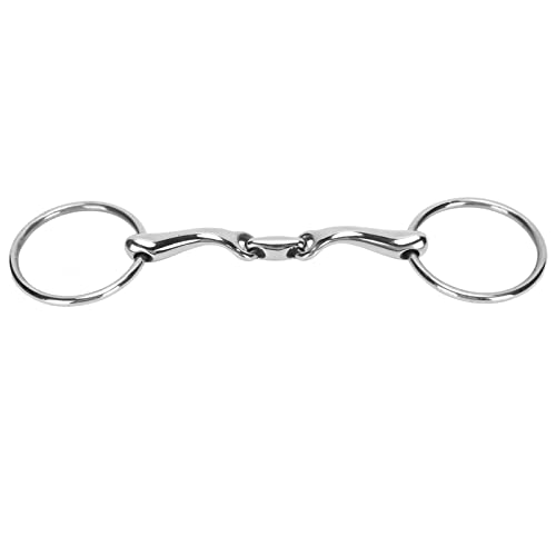 Sluffs O-Ring-Pferdegebisse, Flexible Verbindung, Pferdemaulgebiss aus poliertem Edelstahl, Zaumzeugpflege und -aufbewahrung, Zaumzeugpflege, Pferdering für Pferderennen-Training Sluffs O-Ring-Pferdegebisse, Flexible Verbindung, Pferdemaulgebiss aus poliertem Edelstahl, Zaumzeugpflege und -aufbewahrung, Zaumzeugpflege, Pferdering für Pferderennen-Training von Sluffs