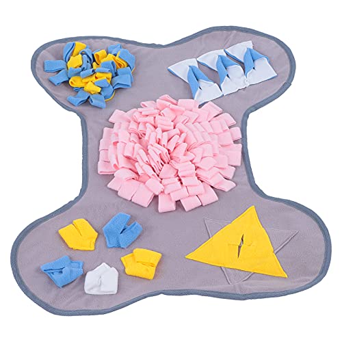 Sluffs Pet Sniffing Pad Dog Training Feeding Mat Interactive Pet Mat for Stress Releasing Vivifying Snuffle Mat for Dogs, Adjustable Treats Feeding Mat for Slow Eating and Keep Bus Sluffs Pet Sniffing Pad Dog Training Feeding Mat Interactive Pet Mat for Stress Releasing Vivifying Snuffle Mat for Dogs, Adjustable Treats Feeding Mat for Slow Eating and Keep Bus von Sluffs