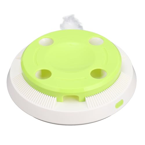 Sluffs Pet cat Electric Turntable Fun self Play Interactive Toy enhances Vitality, cat Teasing Spinning Toy pet Sports Sluffs Pet cat Electric Turntable Fun self Play Interactive Toy enhances Vitality, cat Teasing Spinning Toy pet Sports von Sluffs