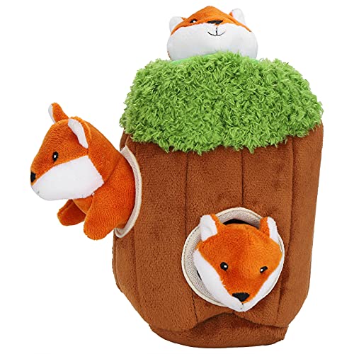 Sluffs Plüsch Squeak Tree Hole Hunde -Puzzle -Suche nach Spielzeug mit Fox Toy Pet Supplies Sluffs Plüsch Squeak Tree Hole Hunde -Puzzle -Suche nach Spielzeug mit Fox Toy Pet Supplies von Sluffs