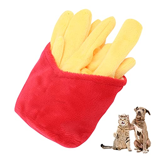 Sluffs Quietschspielzeug für Haustiere, Simulation von Pommes Frites, weiches Plüschspielzeug, Welpen-Backenzahnspielzeug für Hunde, interaktives Spielzeug für Welpen Sluffs Quietschspielzeug für Haustiere, Simulation von Pommes Frites, weiches Plüschspielzeug, Welpen-Backenzahnspielzeug für Hunde, interaktives Spielzeug für Welpen von Sluffs