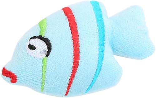 Hionre interaktives Spielspielzeug für Haustiere, Katze, Kätzchen, Katzenminze, Plüschfisch, Kratzbeißen, interaktives Katzenminze-Spielzeug, Katzenminze, 1 Stück Hionre interaktives Spielspielzeug für Haustiere, Katze, Kätzchen, Katzenminze, Plüschfisch, Kratzbeißen, interaktives Katzenminze-Spielzeug, Katzenminze, 1 Stück von Sluswallow