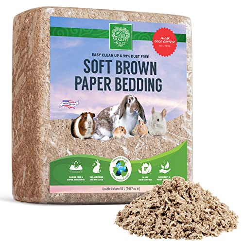 SMALL PET SELECT Natural Paper Bedding, 56 L von SMALL PET SELECT