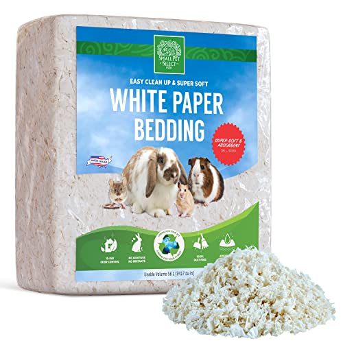 Small Pet Select Unbleached White Paper Bedding, 56 L, Model Number: SMWB von SMALL PET SELECT