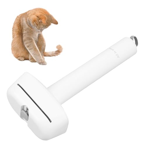 Smandy 3-in-1-Kamm für Haustiere, Entfilzungskamm mit Abgerundeten Enden, Edelstahlzähnen für lang- und Kurzhaarige Katzen und Hunde Smandy 3-in-1-Kamm für Haustiere, Entfilzungskamm mit Abgerundeten Enden, Edelstahlzähnen für lang- und Kurzhaarige Katzen und Hunde von Smandy