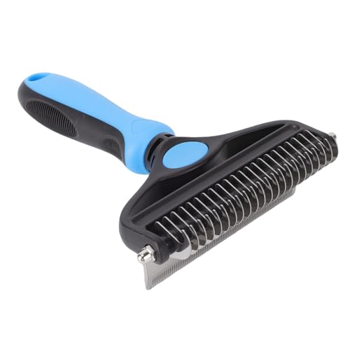 Smandy Professionelles Deshedding -Werkzeug, Multifunktionaler Haustierpflegekamm für Katzen Hunde Haare Demating und Nagelpflege Smandy Professionelles Deshedding -Werkzeug, Multifunktionaler Haustierpflegekamm für Katzen Hunde Haare Demating und Nagelpflege von Smandy