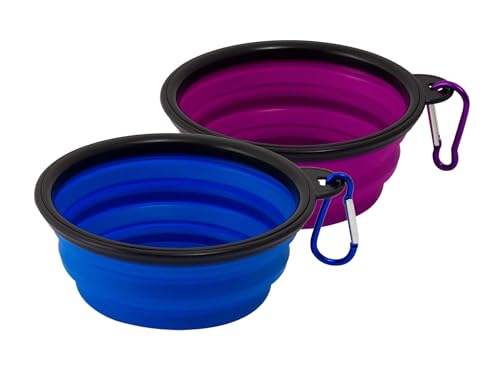 Faltbarer Hundenapf, verstellbarer Clip, Hundenapf, faltbarer Futternapf und Wassernapf mit Karabinerhaken für Outdoor und Reisen, leicht, langlebig, 2 Stück Smart Cutie Faltbarer Hundenapf, verstellbarer Clip, Hundenapf, faltbarer Futternapf und Wassernapf mit Karabinerhaken für Outdoor und Reisen, leicht, langlebig, 2 Stück Smart Cutie von Smart Cutie