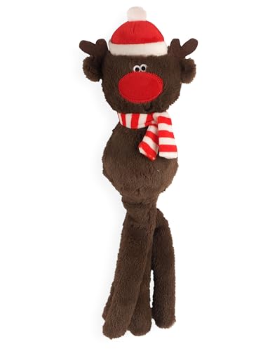 Smart Garden Christmas Dogtopus Rudolph Hundespielzeug - Keine Füllung Big Squeaker - Weihnachten Hundespielzeug - Perfektes Geschenk für Hunde, Festliches Hundegeschenk, Weiches Quietschendes Smart Garden Christmas Dogtopus Rudolph Hundespielzeug - Keine Füllung Big Squeaker - Weihnachten Hundespielzeug - Perfektes Geschenk für Hunde, Festliches Hundegeschenk, Weiches Quietschendes von Smart Garden
