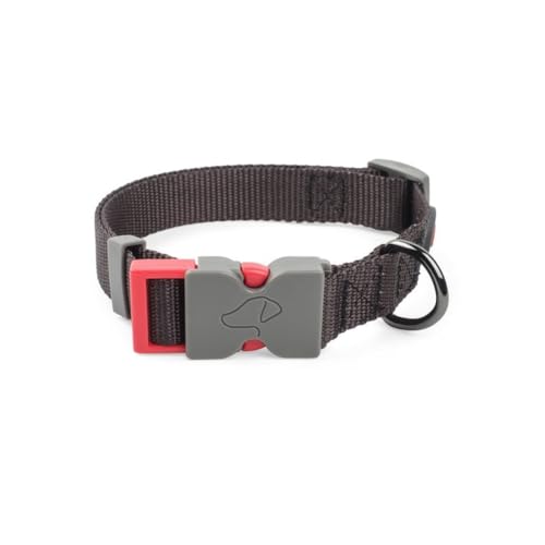 Zoon Walkabout Hundehalsband, Basic-Design, Tiefbraun (M) von Smart Garden