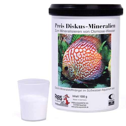 Smart-Planet by Preis Aquaristik - Original Diskus Mineralien für Meerwasser und Süßwasser Aquarium 1000g - für Diskusfische von Smart-Planet