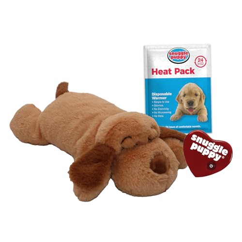 SmartPetLove Limited Edition - Original Snuggle Puppy Heartbeat Stofftier für Hunde Haustier Angst Linderung und Beruhigungshilfe, Komfortspielzeug für Verhaltenstraining im Schlafkeks von SmartPetLove