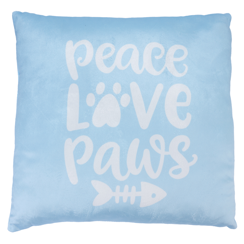Smartpet Kissen "Peace Love Paws" - L 40 x B 40 cm Smartpet Kissen "Peace Love Paws" - L 40 x B 40 cm von Smartpet