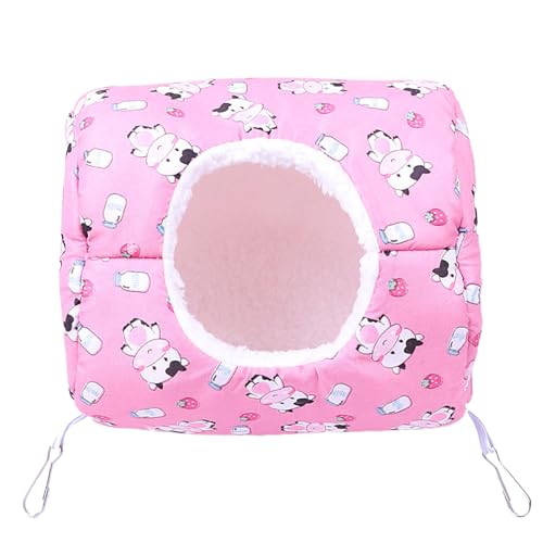Smbcgdm Hamsterhöhle Dinosaurier, Wärmespeicherung, Meerschweinchennest, Cartoon-Druck, Rosa Smbcgdm Hamsterhöhle Dinosaurier, Wärmespeicherung, Meerschweinchennest, Cartoon-Druck, Rosa von Smbcgdm