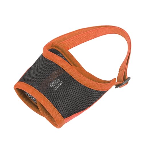 Smbcgdm Maulkorb für Haustiere, beißsicher, für Hunde, Kauschutz, Orange, Größe S Smbcgdm Maulkorb für Haustiere, beißsicher, für Hunde, Kauschutz, Orange, Größe S von Smbcgdm