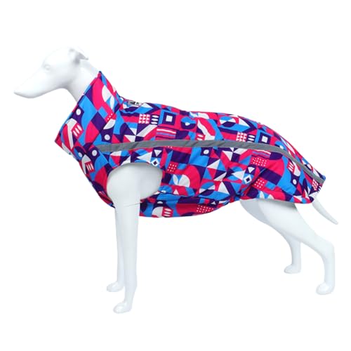 Smbcgdm Pet Clothing Adorable Dress Up Soft Texture Dog Jacket Rose Red 4XL von Smbcgdm