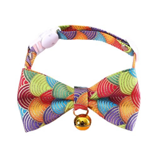 Smbcgdm Pet Collar Lovely Cat Neck Bow Collar Pet Dog Accessories Lightweight Multicolor Smbcgdm Pet Collar Lovely Cat Neck Bow Collar Pet Dog Accessories Lightweight Multicolor von Smbcgdm