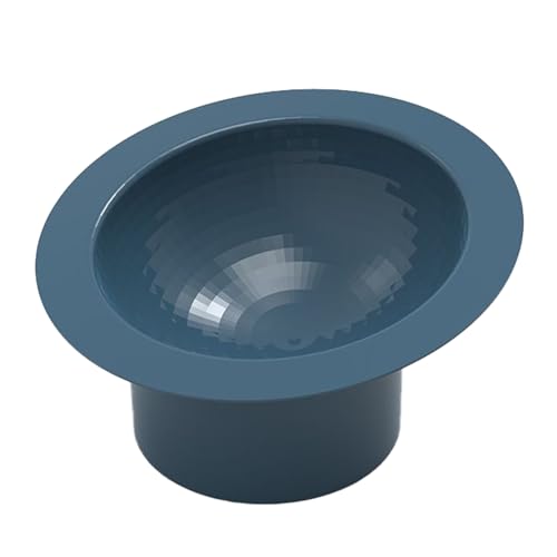 Smbcgdm Pet Feeder Bowl Anti-Dumping Pet Dog Food Bowl Cat Water Bowl Multipurpose Stable Blue von Smbcgdm