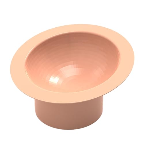 Smbcgdm Pet Feeder Bowl Anti-Dumping Pet Dog Food Bowl Cat Water Bowl Multipurpose Stable Pink von Smbcgdm