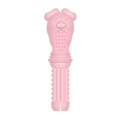 Smbcgdm Puppy Molar Toy Relieve Boredom Useful Colorful Dog Molar Stick Pet Training Interactive Toy Pink von Smbcgdm