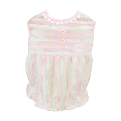 Smbcgdm Puppy Skirt Dress-up Buttons Decor Fancy Pudle Pommersche Sommer Welpen Kleid Rosa S Smbcgdm Puppy Skirt Dress-up Buttons Decor Fancy Pudle Pommersche Sommer Welpen Kleid Rosa S von Smbcgdm
