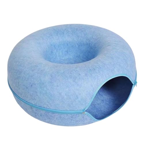 Wuffy Peek-A-Boo Katzentunnel Katzenhöhle mit abnehmbarem Tunnel – Gemütliches Bett, Katzentunnel & vielseitiges Spielzeug für Katzen, Kratzresistent & Leicht zu Reinigen Wuffy Peek-A-Boo Katzentunnel Katzenhöhle mit abnehmbarem Tunnel – Gemütliches Bett, Katzentunnel & vielseitiges Spielzeug für Katzen, Kratzresistent & Leicht zu Reinigen von Smileader