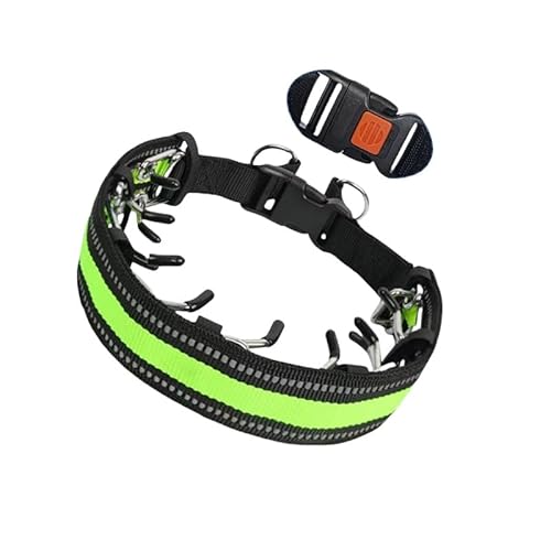 knuddelpfoten Kilian | No-Pull Halsband Hochleistungsfähiges, umnehmbares Metallhundetrainingskragen mit Spannungskontrolle für große und kleine Rassen, ideal für Wanderausrüstung knuddelpfoten Kilian | No-Pull Halsband Hochleistungsfähiges, umnehmbares Metallhundetrainingskragen mit Spannungskontrolle für große und kleine Rassen, ideal für Wanderausrüstung von Smileader