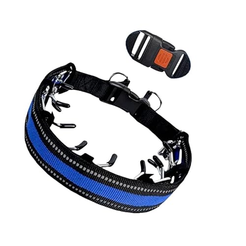 knuddelpfoten Kilian | No-Pull Halsband Hochleistungsfähiges, umnehmbares Metallhundetrainingskragen mit Spannungskontrolle für große und kleine Rassen, ideal für Wanderausrüstung knuddelpfoten Kilian | No-Pull Halsband Hochleistungsfähiges, umnehmbares Metallhundetrainingskragen mit Spannungskontrolle für große und kleine Rassen, ideal für Wanderausrüstung von Smileader