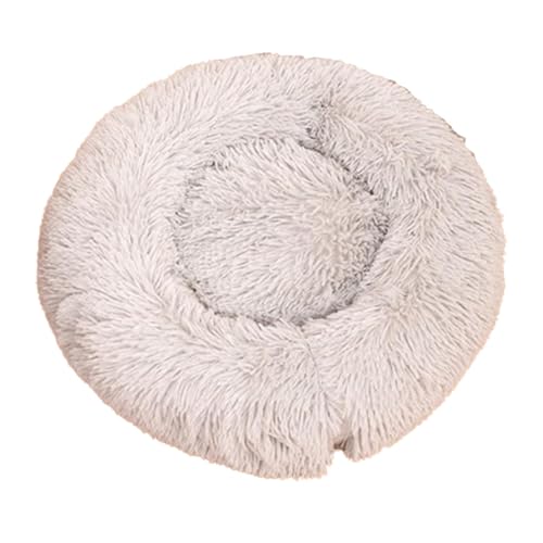 Smileshiney Beruhigendes Hundebett für kleine Hunde, beruhigendes Katzen-Donut-Plüschbett, Kuschelbett für Haustiere, Schlummerfunktion, Schlafhütte, Plüschkissen für Katzen, Hunde, Kätzchen Smileshiney Beruhigendes Hundebett für kleine Hunde, beruhigendes Katzen-Donut-Plüschbett, Kuschelbett für Haustiere, Schlummerfunktion, Schlafhütte, Plüschkissen für Katzen, Hunde, Kätzchen von Smileshiney
