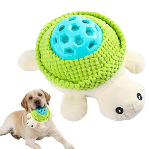 Smileshiney Hundespielzeug mit Leckerli-Spender, interaktives Hundespielzeug,Interaktives, zahnendes, kauendes Welpen-Hundespielzeug - Bissfestes, bereicherndes Haustierzubehör für die Unterhaltung von Smileshiney