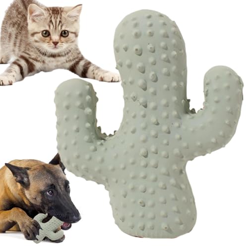 Smileshiney Kauspielzeug für Hunde, Kaktus Welpe Quietschspielzeug, für Haustiere, für Indoor-Spiel, unterstützt aktives Beißen Smileshiney Kauspielzeug für Hunde, Kaktus Welpe Quietschspielzeug, für Haustiere, für Indoor-Spiel, unterstützt aktives Beißen von Smileshiney