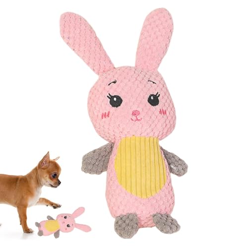 Smileshiney Plüsch-Kauspielzeug für Hunde, quietschendes Spielzeug, gefülltes Kauspielzeug, weiches Hundespielzeug für aggressives Kauen, interaktives Haustierzubehör für Haustiere Smileshiney Plüsch-Kauspielzeug für Hunde, quietschendes Spielzeug, gefülltes Kauspielzeug, weiches Hundespielzeug für aggressives Kauen, interaktives Haustierzubehör für Haustiere von Smileshiney