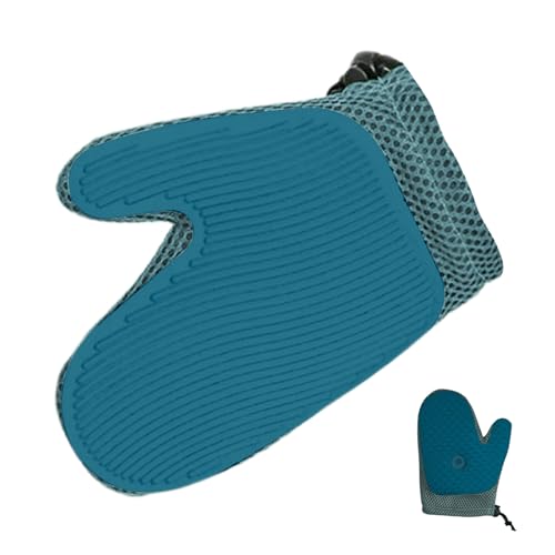 Tierhaarentferner-Handschuh, elektrostatische Handschuhe für Haustierpflege – Pflegewerkzeug für Katzenhaarentfernung, Badreinigungsschlauch, Couch-Kleidung von Smileshiney