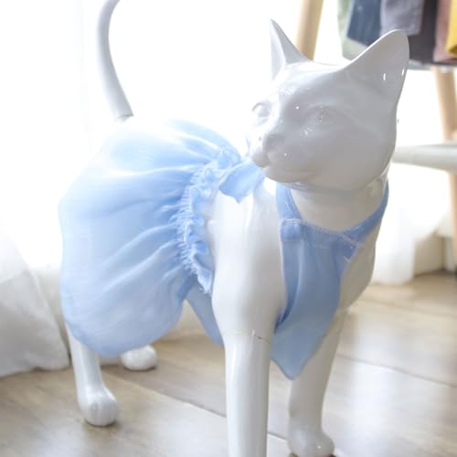 Haustierkleidung, luxuriöses Hundekleid für kleine Hunde, Sommer-Welpenkleidung, Prinzessin, flauschiger Rock, Baumwolle, Hundebekleidung, graues Tunika-Kostüm, Kleid für kleine Hunde (Meerjungfrau, Haustierkleidung, luxuriöses Hundekleid für kleine Hunde, Sommer-Welpenkleidung, Prinzessin, flauschiger Rock, Baumwolle, Hundebekleidung, graues Tunika-Kostüm, Kleid für kleine Hunde (Meerjungfrau, von SmileyTails