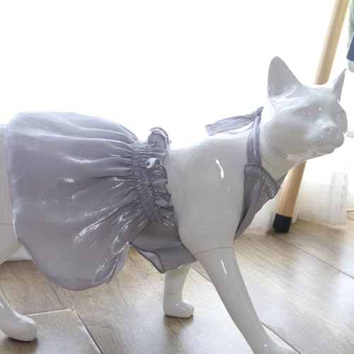 Haustierkleidung, luxuriöses Hundekleid für kleine Hunde, Sommer-Welpenkleidung, Prinzessin, flauschiger Rock, Baumwolle, Hundebekleidung, graues Tunika-Kostüm, Kleid für kleine Hunde (Meerjungfrau, Haustierkleidung, luxuriöses Hundekleid für kleine Hunde, Sommer-Welpenkleidung, Prinzessin, flauschiger Rock, Baumwolle, Hundebekleidung, graues Tunika-Kostüm, Kleid für kleine Hunde (Meerjungfrau, von SmileyTails