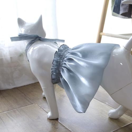 Haustierkleidung, luxuriöses Hundekleid für kleine Hunde, Sommer-Welpenkleidung, Prinzessin, flauschiger Rock, Baumwolle, Hundebekleidung, graues Tunika-Kostüm, Kleid für kleine Hunde Haustierkleidung, luxuriöses Hundekleid für kleine Hunde, Sommer-Welpenkleidung, Prinzessin, flauschiger Rock, Baumwolle, Hundebekleidung, graues Tunika-Kostüm, Kleid für kleine Hunde von SmileyTails