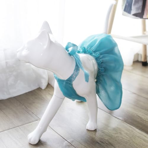 Luxuriöses Hundekleid für kleine Hunde, Sommer-Welpenkleidung, Prinzessin, flauschiger Rock, Baumwolle, Kleidung, Hundebekleidung, graues Tunika-Kostüm, Kleid für kleine Hunde (Meerjungfrau, Ozean, Luxuriöses Hundekleid für kleine Hunde, Sommer-Welpenkleidung, Prinzessin, flauschiger Rock, Baumwolle, Kleidung, Hundebekleidung, graues Tunika-Kostüm, Kleid für kleine Hunde (Meerjungfrau, Ozean, von SmileyTails