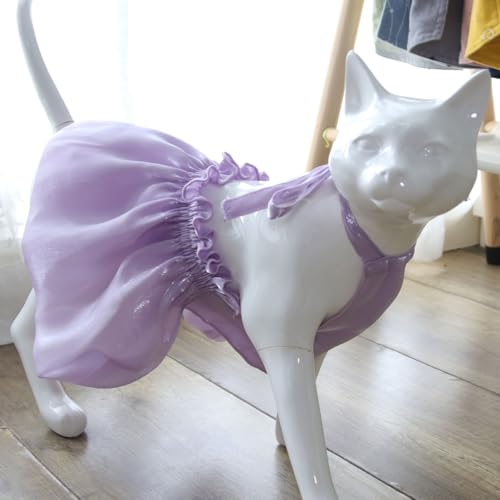 Luxuriöses Hundekleid für kleine Hunde, Sommer-Welpenkleidung, Prinzessin, flauschiger Rock, Baumwolle, Kleidung, Hundebekleidung, graues Tunika-Kostüm, Kleid für kleine Hunde (Meerjungfrau, Lavendel, Luxuriöses Hundekleid für kleine Hunde, Sommer-Welpenkleidung, Prinzessin, flauschiger Rock, Baumwolle, Kleidung, Hundebekleidung, graues Tunika-Kostüm, Kleid für kleine Hunde (Meerjungfrau, Lavendel, von SmileyTails